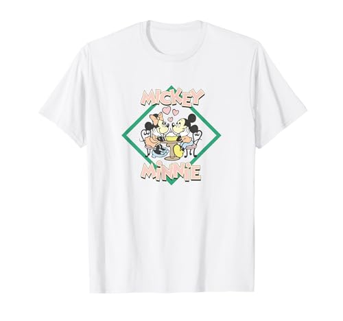 T-shirt Mickey et Minnie Disney pour look de couple décontracté le jour de la Saint-Valentin