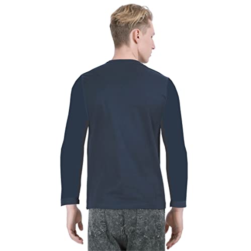 Image of CHECKERSBAY Men's Round Neck Full Sleeve T-Shirt
