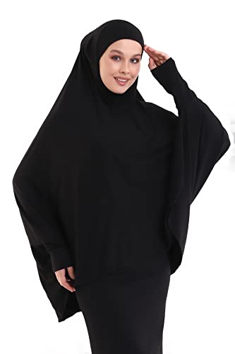 ihvan online, Women Muslim Hijab Cover, Islamic Khimar, Long Salah Clothes. Prayer Hijab for Women3
