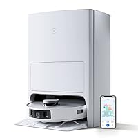 ECOVACS DEEBOT T20 Omni Robot Aspirapolvere Lavapavimenti 6000Pa con Stazione Svuota Polvere e...