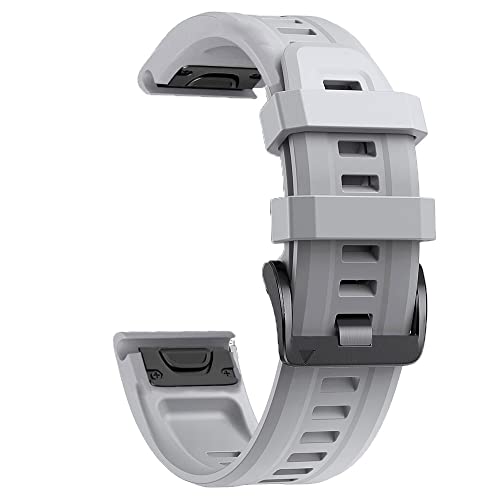 Bracelet silicone 20mm pour Garmin Fenix 6S et 5S