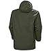 Helly-Hansen Workwear Mandal Adjustable Waterproof Jackets for Men - Heavy Duty Comfortable PVC-Coated Protective Rain Coat, Army Green - 5XL