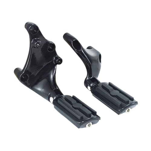 Repose-Pieds Moto en Acier Robuste pour Sportster XL1200 et Iron 883 Confort Arrière