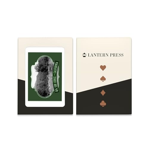 Lantern Press Big Sur, California, Baraja de Póker 52 cartas miniatura 4