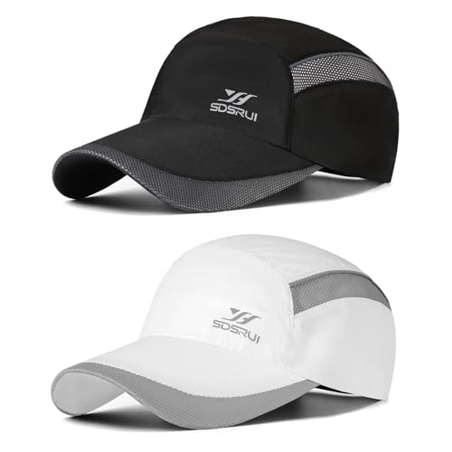 Aypow 2 Pcs Gorra De Béisbol De Secado Rápido Unisex, Moda Ligera Transpirable Plegable Sombreros De Sol Para Deportes Al Aire Libre, Ajustable Gorro De Béisbol Para Hombres Mujeres Correr Senderismo Aypow 2 Pcs Gorra De Béisbol De Secado Rápido Unisex, Moda Ligera Transpirable Plegable Sombreros De Sol Para Deportes Al Aire Libre, Ajustable Gorro De Béisbol Para Hombres Mujeres Correr Senderismo