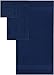 Utopia Towels 8 Piece Premium Towel Set, 2 Bath, 2 Hand, and 4 Washcloths, 100% Ring Spun Cotton, Highly Absorbent Towels for Bathroom, Sports, and Hotel, Navy