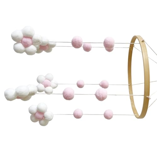 Baby Crib Mobile Nursery Mobile Nursery Decors for Infant Bedroom Hanging Baby Mobiles for Bassinet Newborns Babies Gift Baby Cr