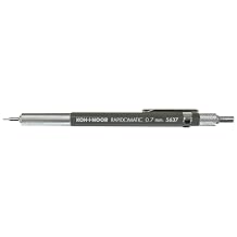 Koh-I-Noor Rapidomatic Mechanical Pencil, .7mm lead, Gray, 1 Each 5637