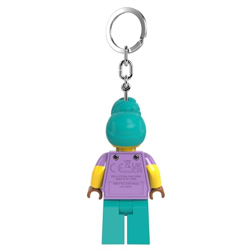Lego Minifigures - Large 3 Inch Tall Figure Keychain Light - Pottery Girl (KE225H), Gift for Potters Gardeners, Artists, and sculptors - Image 3