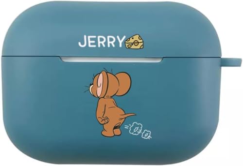 【toppower】 AirPods3 ケース 2021 AirPods 第3世代 トムとジェリー エアポッツ ケース シリコン 保護ケース カラビナ付き 全面保護カバー Tom&Jerry キャラクター アニメ 漫画 薄型 防塵 傷防止 耐衝撃 可愛い