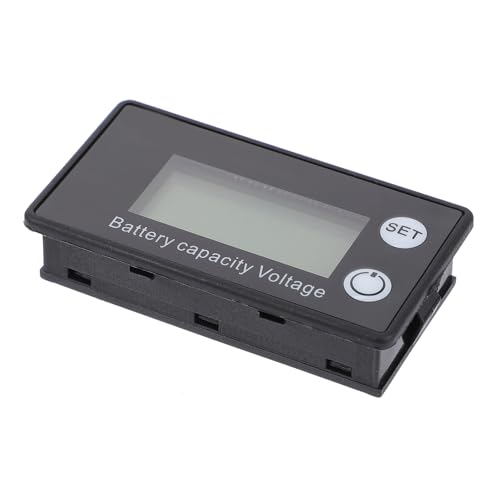 PLAFOPE 1Pc LCD Battery Indicator Voltmeter for Lithium Ion Batteries Durable Responsive for Home Office and Garden Use Compatible with Various