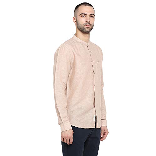 Image of Red Tape Men's Solid Regular Fit Casual Shirt