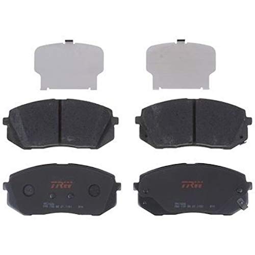 TRW TPC1826 Disc Brake Pad Set for Hyundai Sonata: 2016-2019 and other applications Front