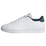 adidas court vantage bianche pelle Fodera: Tessuto adidas Advantage Base Shoes, Sneakers Uomo, Ftwr White/Ftwr White/Arctic Night, 41 1/3 EU