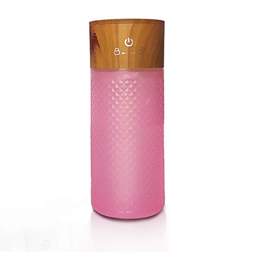 DGZOMYTEK clear mist humidifier essential oil diffuser with usb socket, night light, no