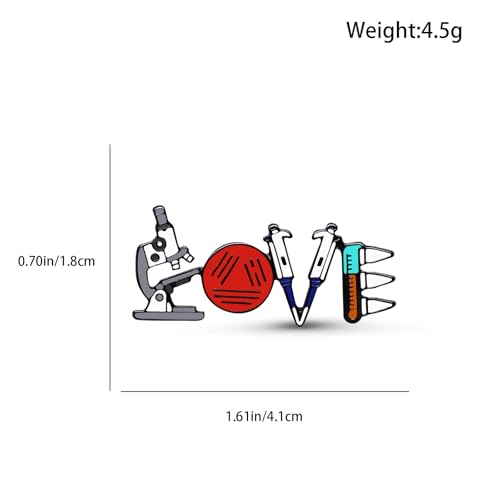Image of Dr's gift Science Mouse Pins Brooch Lab Rat Doctor Pin Lapel Backpacks Badge Fun Biology Jewelry Gifts for Scientists Teachers Animal Researchers