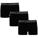Produktbild BRUBECK Boxer Männerunterhose schwarz 3er Pack | Herren Retropants atmungsaktiv | Unterwäsche nahtlos | Unterhose schnell trocknend | Underpants | 80% Baumwolle | Gr. L, Black | BX10050A