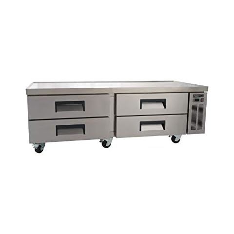 PEAKCOLD 4 Drawer Refrigerated Chef Base Cover