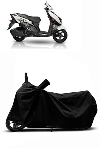 Image of Heavy Duty Waterproof Scooty & Bike Cover for Suzuki Avenis 125 - UV Resistant, Dustproof & Rain Protection, All-Weather Outdoor Cover for Bikes & Scooty with Buckle Straps