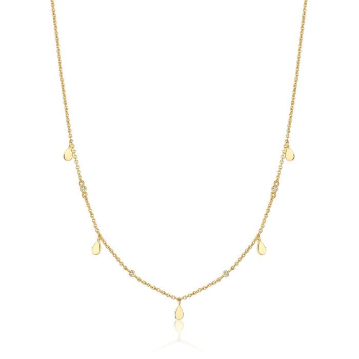 Collier argent doré ajustable 38 cm | Fini les bijoux ternes