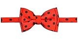 Retreez Classic Polka Dots Woven Microfiber Pre-tied Boy's Bow Tie