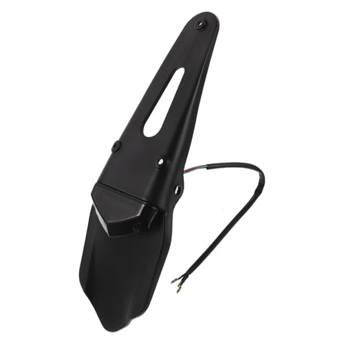 Luz trasera LED potente para motocicleta offroad negra y faro multifuncional de desierto