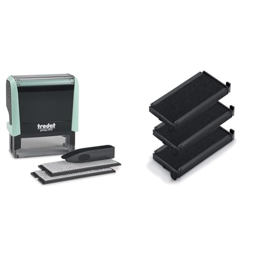 Tampon Trodat Printy 4913 vert pastel pour organiser le bureau avec style et clarté