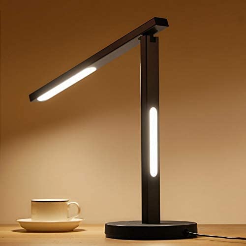 Lampe de table portable pli au design minimaliste et intelligent