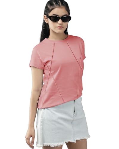 Image of EYEBOGLER Girls Cotton Round Neck Tshirt