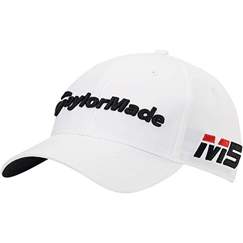 TaylorMade 2019 Tour Radar Hat, White, Adjustable