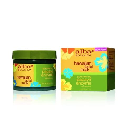 Alba Botanica Hawaiian Facial Mask, Papaya Enzyme, 3 Oz