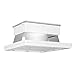 RAB MASI16-100W/D10 16"x16" 100 Watt LED MASI Gas Station Canopy Light - 5000K - 15,344 Lumens - 120-277V