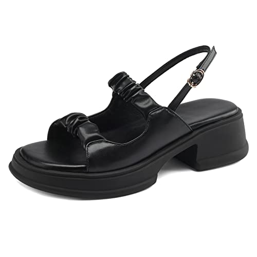 Sandales talon carré confortables Lizoleor contre la fatigue plantaire lors des mariages