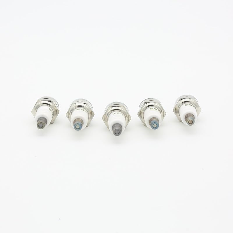 Pièces détachées 5 pièces 25cc 52cc 62cc tronçonneuse débroussailleuse bougie d'allumage for moteur 2 temps outils de Jardin rechange Ferramentas