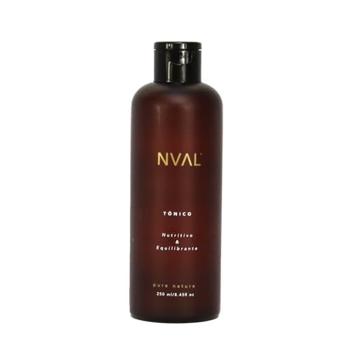 NVAL - Tónico para equilibrar el pH de la piel, cerrar poros y preparar el rostro para la hidratación. Hidratante, calmante para todo tipo de pieles 250 ml.