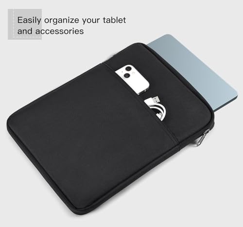 Image of 13 inch Laptop Sleeve Case for 2026 MacBook Air 13-inch M5 A3449 / 2025 M4 A3420 / M3 A3113 Water-Resistant Protective Travel Carrying Case with Accessory Pocket