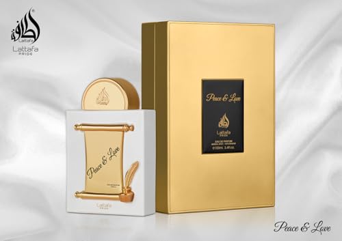 Lattafa Pride Peace & Love for Unisex Eau de Parfum Spray, 3.4 Ounce / 100 ml - Image 2