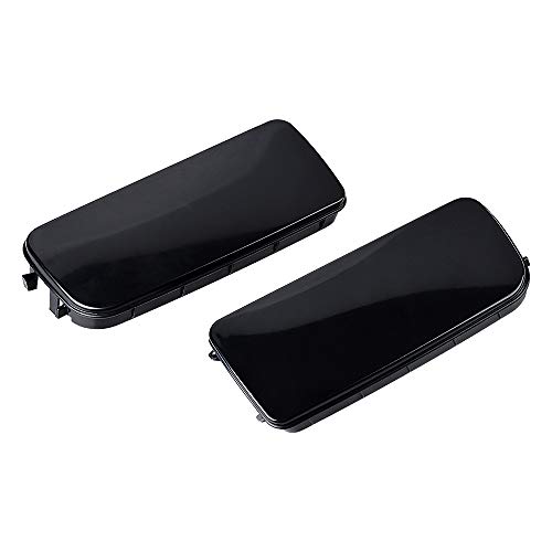 Astra Depot Pair RH+LH Fog Light Lens Hole Covers Cap Replacement with 1992-1998 E36 3-Series