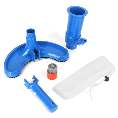 VNSMM Maintenance Kit Herramienta de Limpieza de Piscinas Kit de Mantenimiento de Limpieza con Cepillo Aspirador para Piscinas Juego de Herramientas de Limpieza y Limpiador Kit Limpieza Piscina