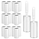 20 Rollen (1200 Blatt) Fusselrolle, mit 2 Griffe und 2 Staubschutz, Ideal als Fusselrolle tierhaare, Fusselbürste kleidung oder lint roller für Kleidung, Fusselroller, Bett,Sofa,Katzen- und Hundehaare