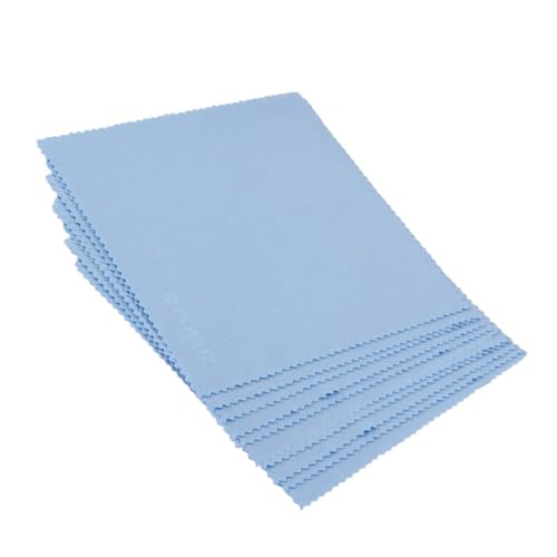 FRCOLOR 50piezas Toallitas Limpiagafas De Microfibra Paños De Limpieza Suaves Para Gafas y Dispositivos