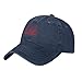 Snowy Escape Winter Cabin Illustration Hats for Womens Fashion Washed Navy Blue