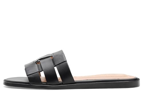 Cole Haan Cole Haan Women's Sandals - Go-To Ensley Slide, Black Leather, 10-B US