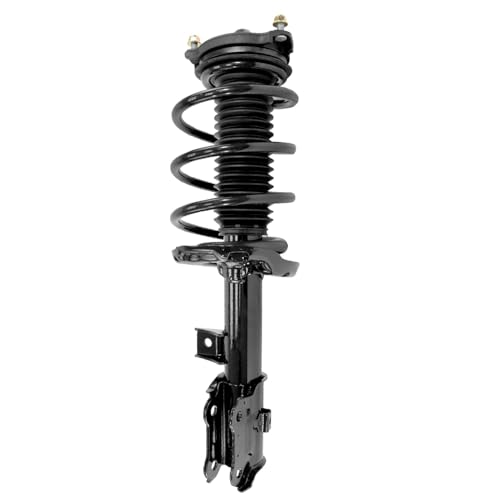 Image of Detroit Axle - 4pc FWD Front Struts Kit for 2016-2018 Hyundai Tucson 2017-2020 Kia Sportage, Driver and Passenger Side 2 Struts with Coil Springs 2 Lower Control Arms with Ball Joints Replacement