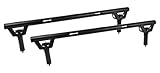 Aprove Cruiser Bed Rails for Polaris Ranger XP 900 / XP 1000 Full Size - Steel Black Power Coating -...