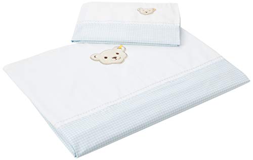 Preisvergleich Produktbild Steiff Unisex Baby Bedclothes Bettwäsche Garnitur, Angel Falls, 999