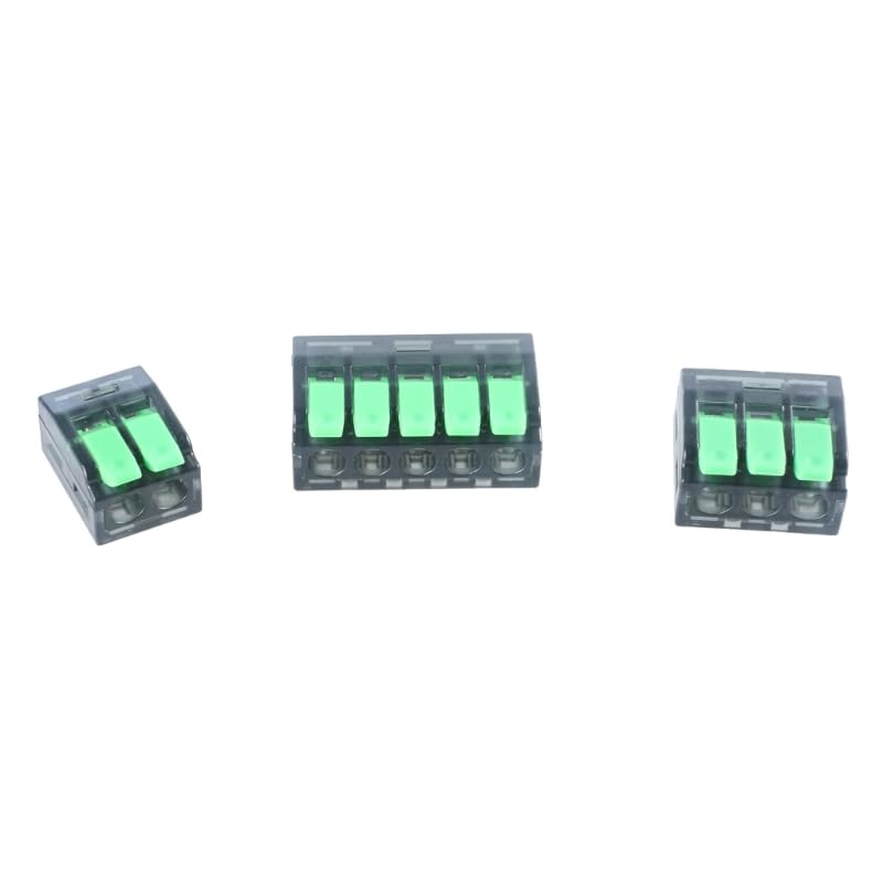 75Pcs Wire Connector Fast Connection Terminals Quickly Cable Splicing Terminals VUQLDHAYZ