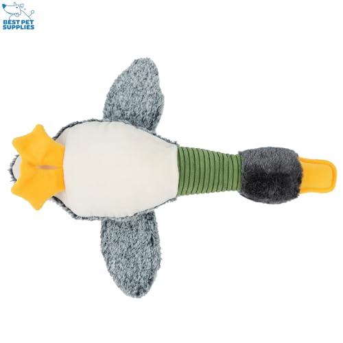 Best Pet Supplies Interactive Mallard Mates Dog Toy with Crinkle and Squeaky Enrichment for Small and Medium Breed Puppies or Dogs Cute and Plush - Image 2
