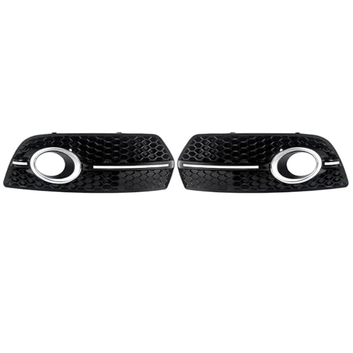 Grille antibrouillard avant Audi Q5 2009 2010 2011 cache pare-chocs plastique noir