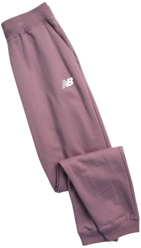 Image of New Balance Girls Sweatpants, Fleece Joggers, Drawstring Waist & Pockets